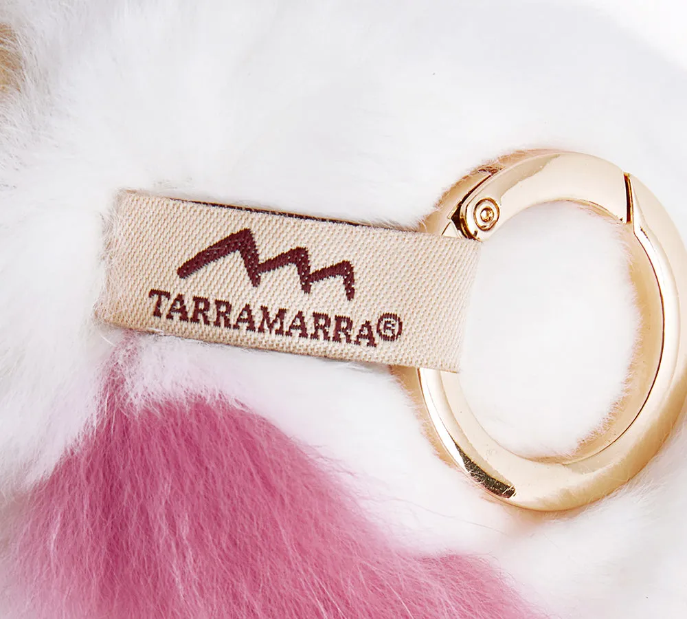 TARRAMARRA Fluffy Unicorn Keyring