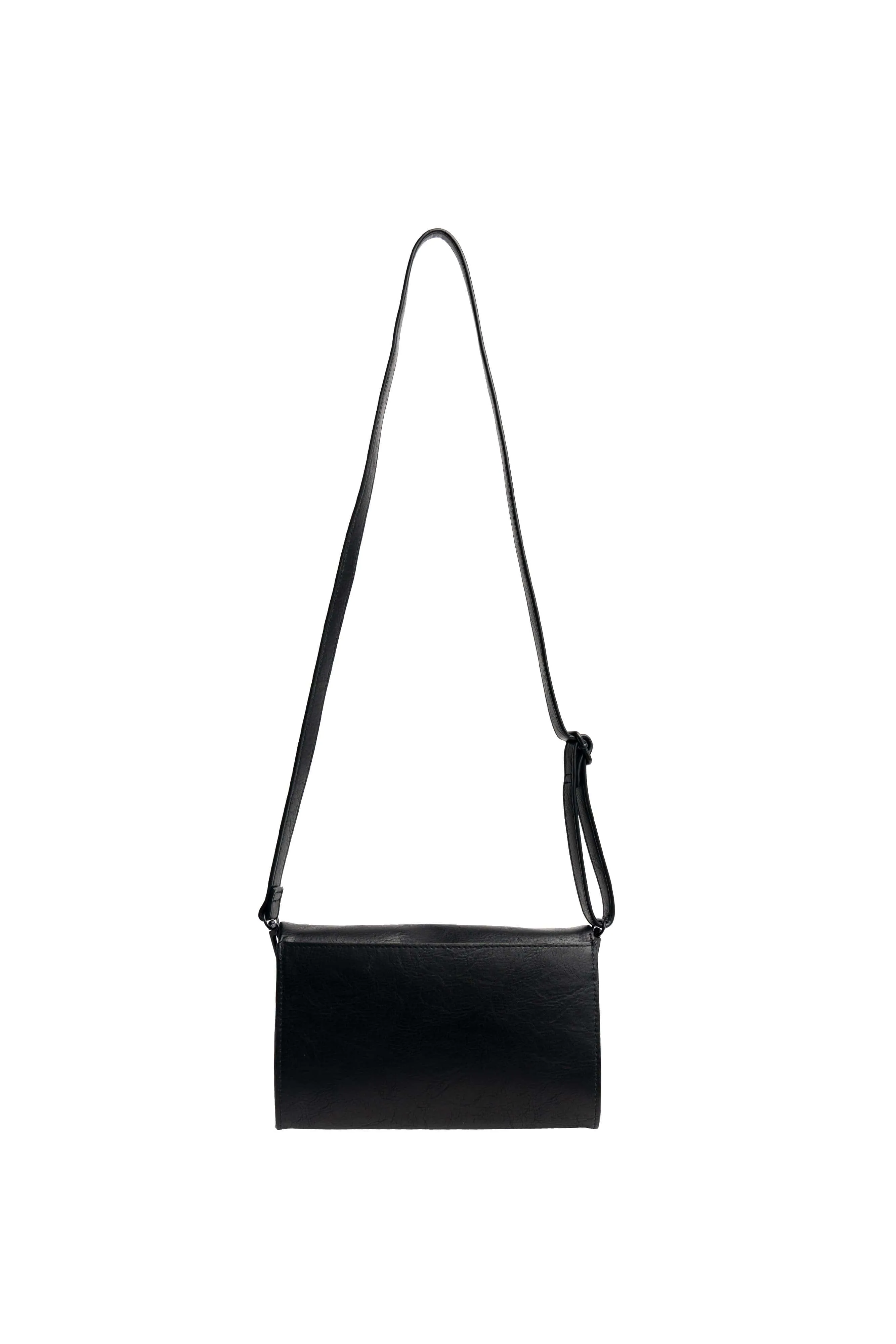 The Crossbody Wallet in Black