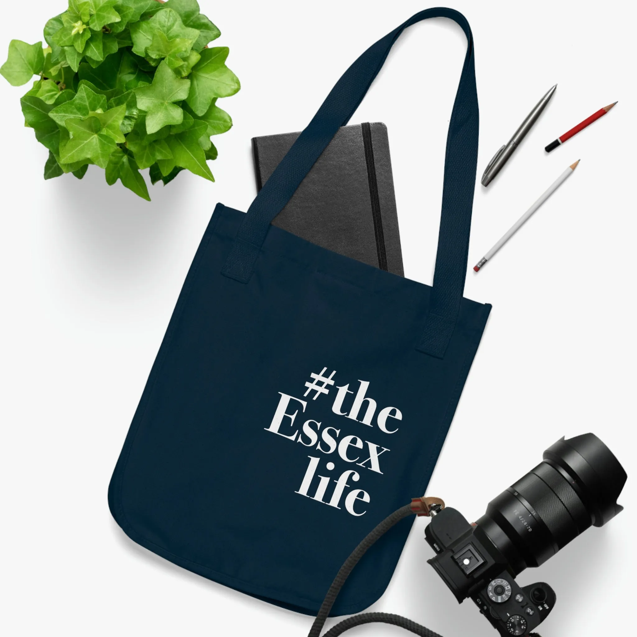 #theessexlife Organic Canvas Tote Bag