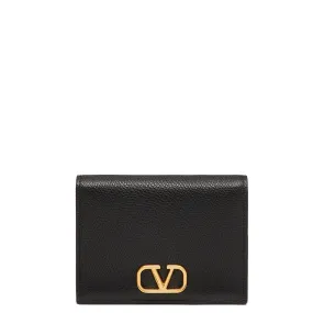 VLogo French Wallet, Black