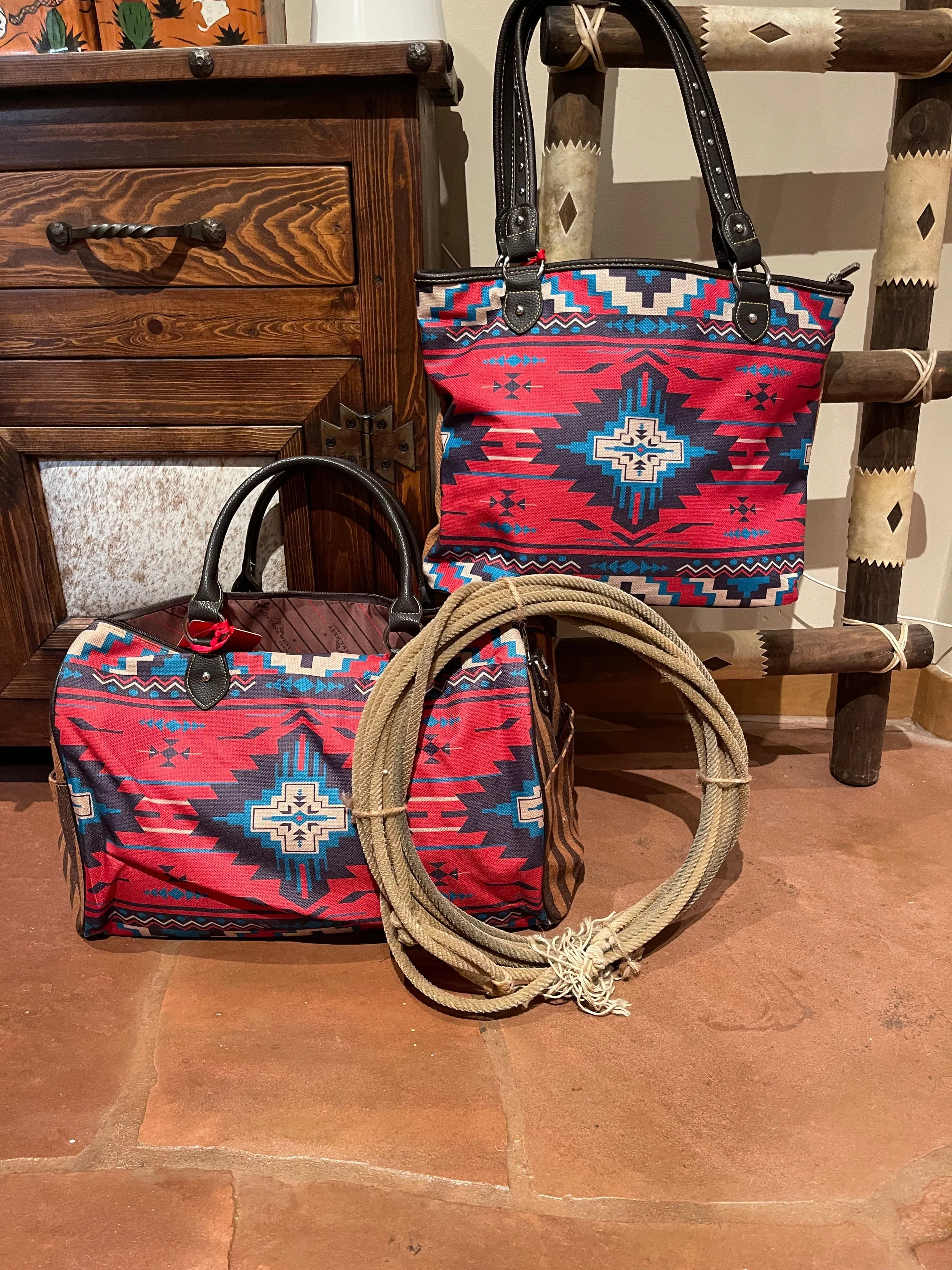 Western canvas XL WEEKENDER BAG